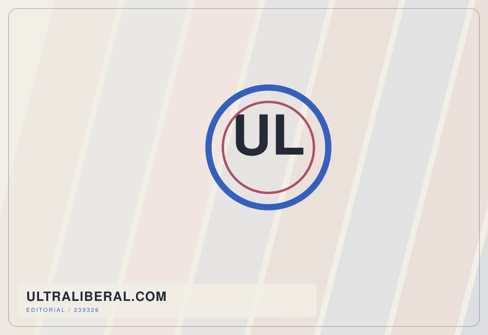 Abstract editorial artwork created for ultraliberal.com